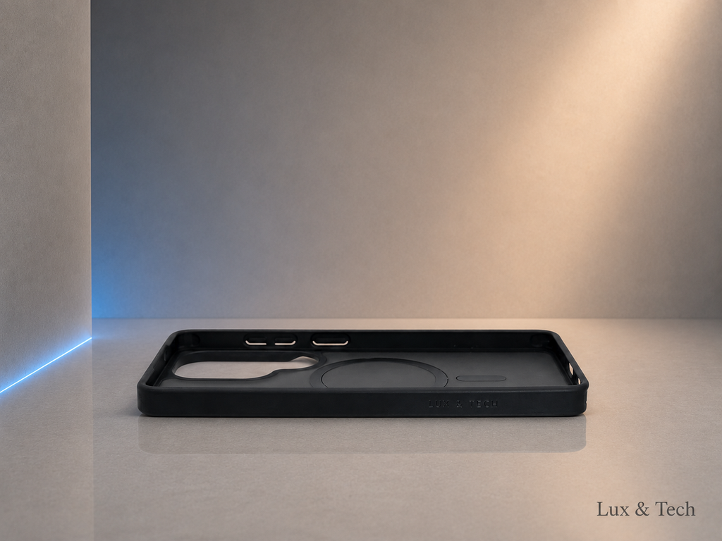 LUX & TECH Magnetic Case Luxury for Samsung s26 Ultra Matte Translucent